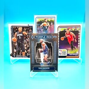 🔥Paolo Banchero Lot! Silver Temple Men + Haunted Hoops Rising Stars & Insert!